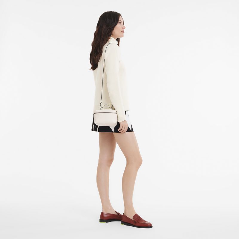 Women Longchamp Le Pliage Xtra Xs Vanity Toiletry Bags Cream | Thailand-571PBDKLU