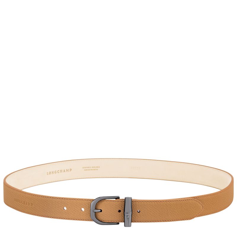 Women Longchamp Le Roseau Belt Brown | Thailand-450TERAXN