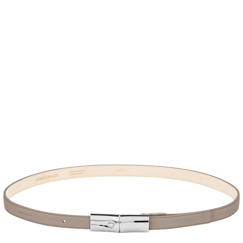Women Longchamp Le Roseau Belt Brown | Thailand-320QJTOSB