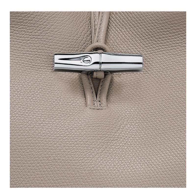 Women Longchamp Le Roseau L Handbag Beige | Thailand-254EBFQTN