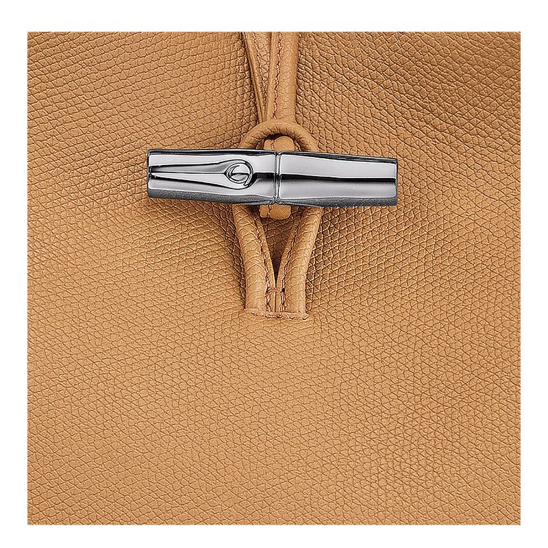 Women Longchamp Le Roseau L Handbag Brown | Thailand-962UKPODM