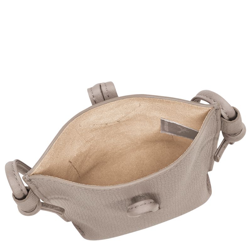Women Longchamp Le Roseau Phone Case Beige | Thailand-809BYDXGF