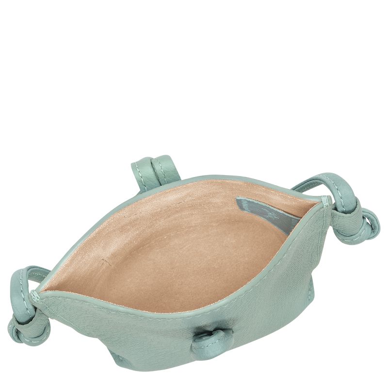 Women Longchamp Le Roseau Phone Case Blue Green | Thailand-058EDPSJR