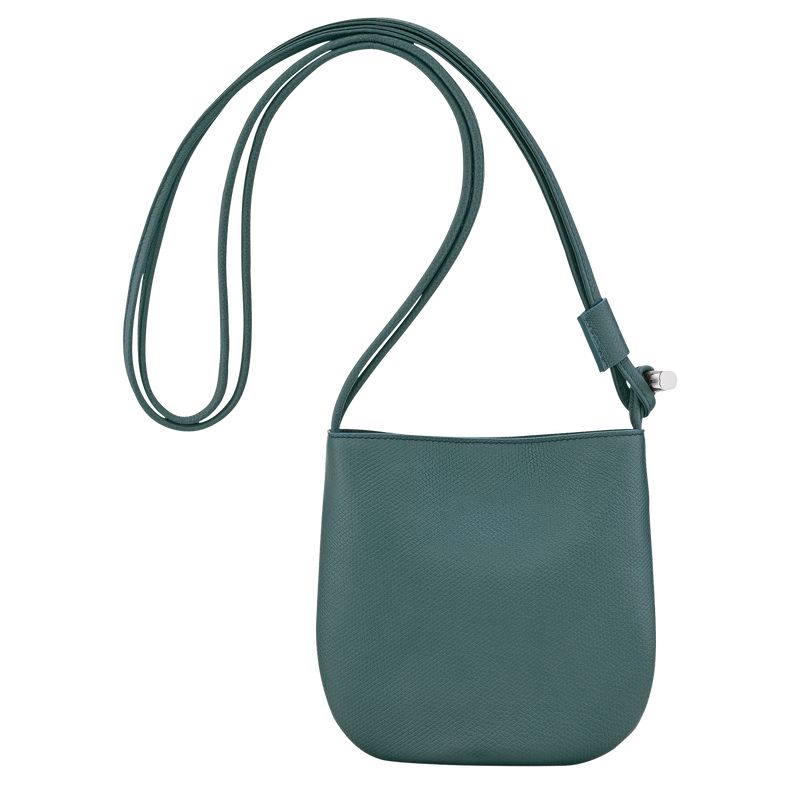 Women Longchamp Le Roseau S Crossbody Bag Blue Green | Thailand-429ODSPBX