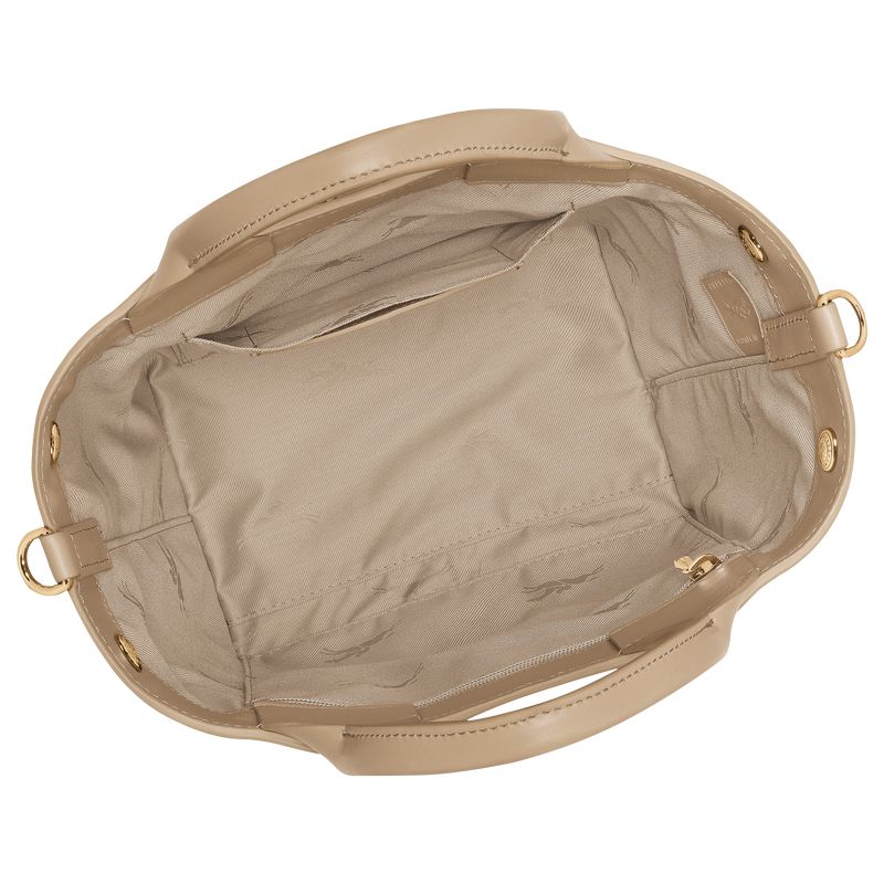 Women Longchamp Le Roseau S Handbag Beige | Thailand-169UHOBYP