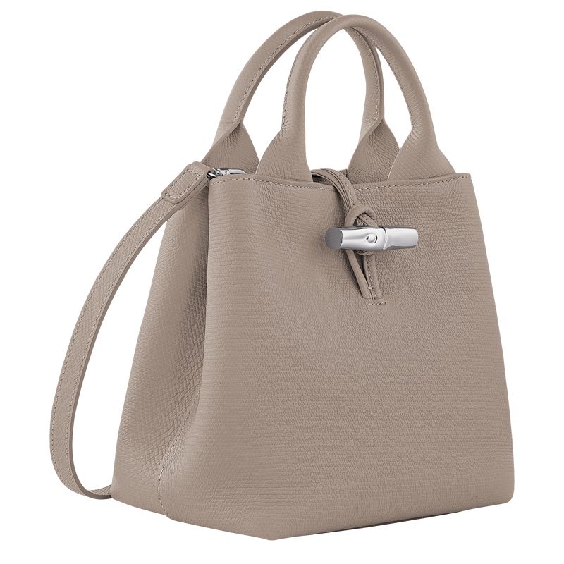 Women Longchamp Le Roseau S Handbag Beige | Thailand-592ZMATWI