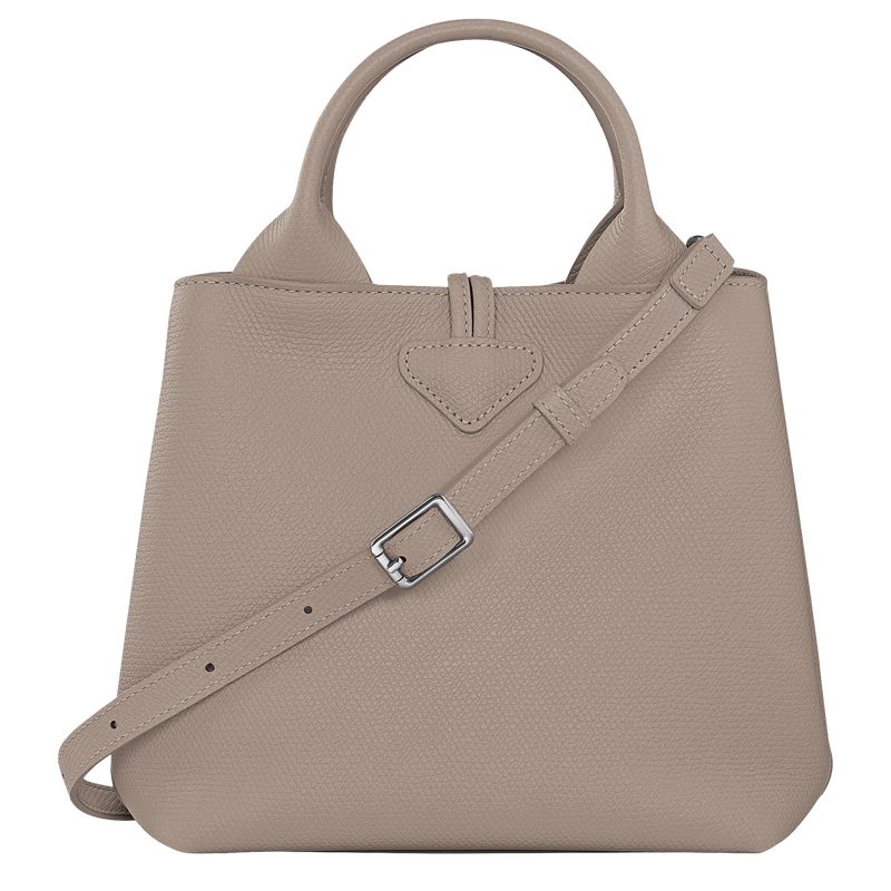 Women Longchamp Le Roseau S Handbag Beige | Thailand-592ZMATWI