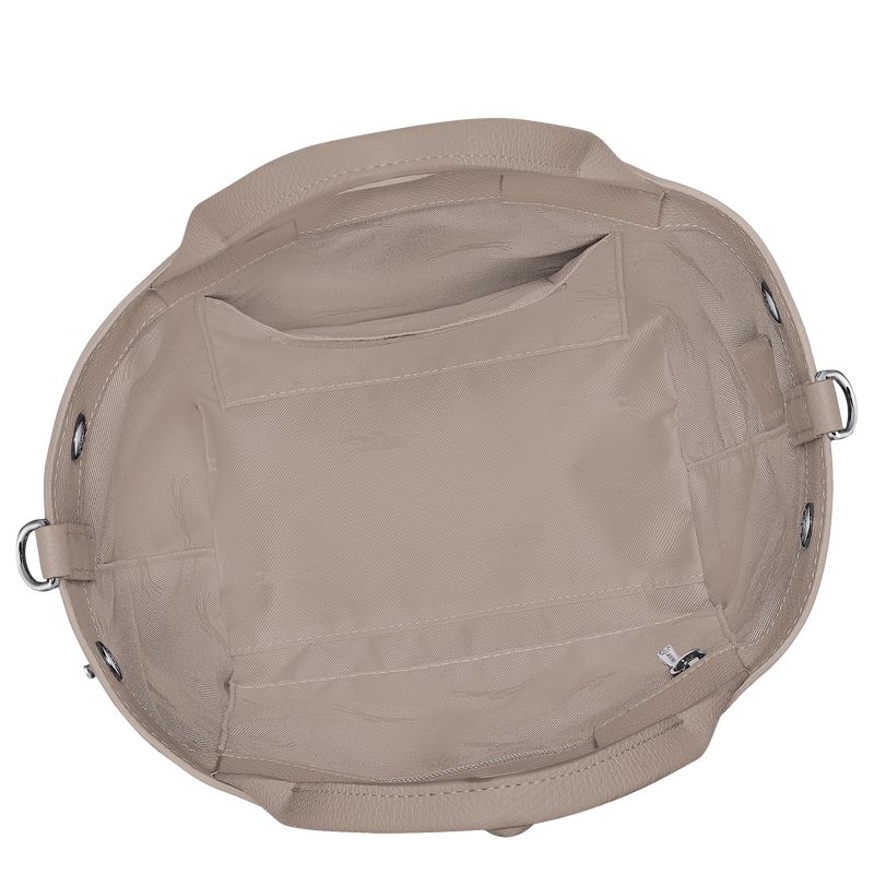 Women Longchamp Le Roseau S Handbag Beige | Thailand-592ZMATWI