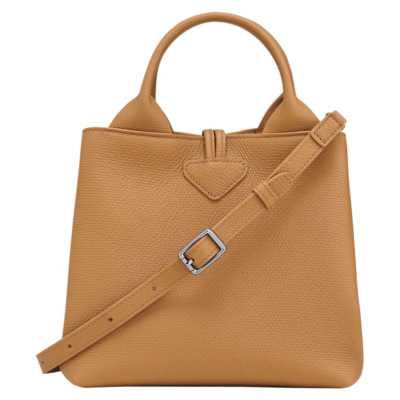 Women Longchamp Le Roseau S Handbag Brown | Thailand-967WXVZEO