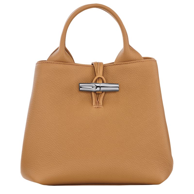 Women Longchamp Le Roseau S Handbag Brown | Thailand-967WXVZEO