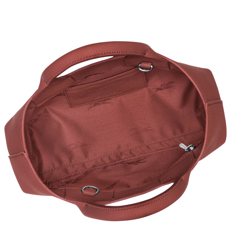 Women Longchamp Le Roseau S Handbag Brown | Thailand-571YEFJAD