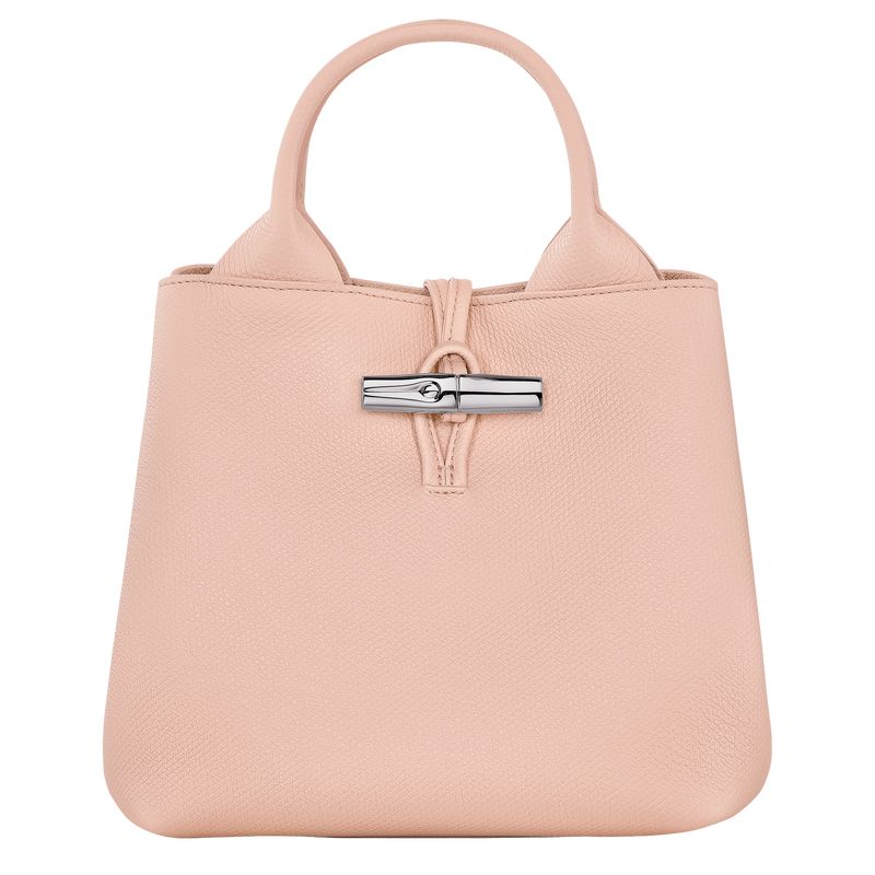 Women Longchamp Le Roseau S Handbag Light Rose | Thailand-234QKLUIE
