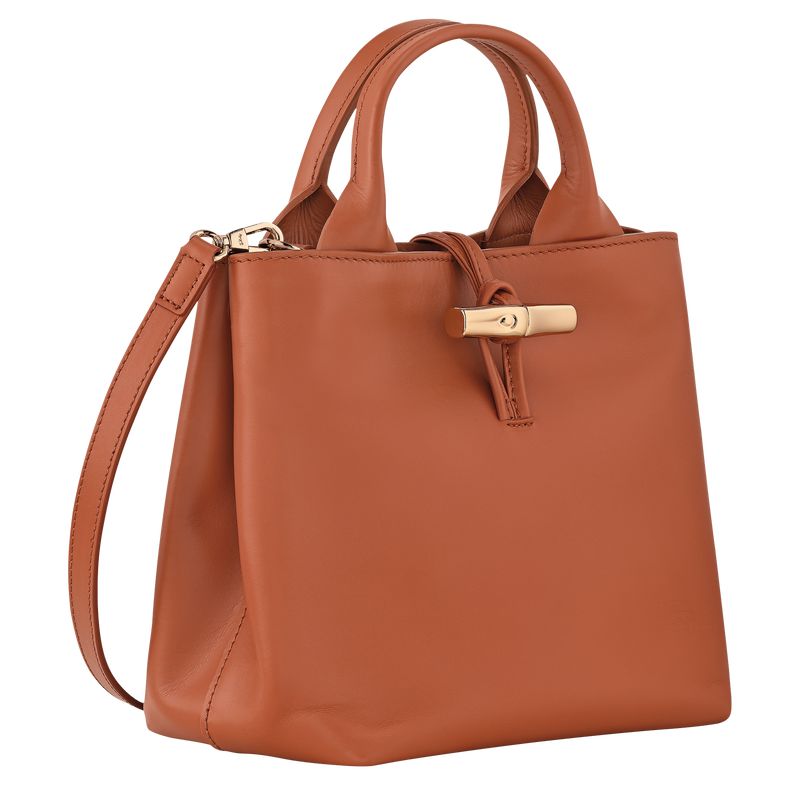 Women Longchamp Le Roseau S Handbag Orange | Thailand-798ITVHYX