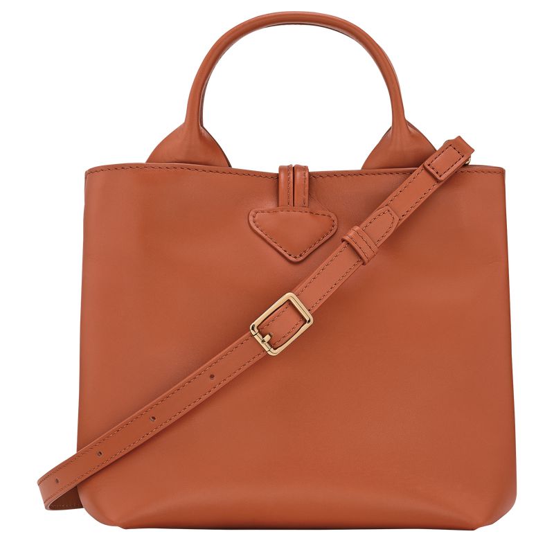 Women Longchamp Le Roseau S Handbag Orange | Thailand-798ITVHYX