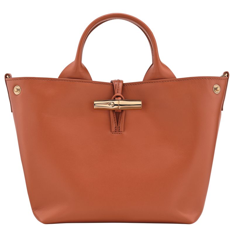 Women Longchamp Le Roseau S Handbag Orange | Thailand-798ITVHYX