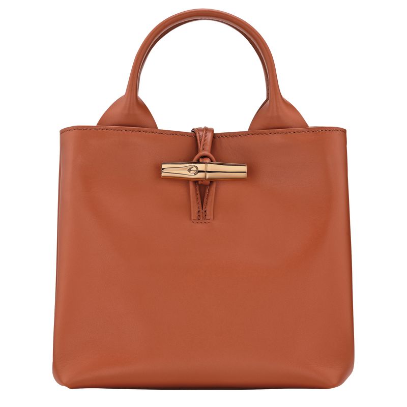 Women Longchamp Le Roseau S Handbag Orange | Thailand-798ITVHYX