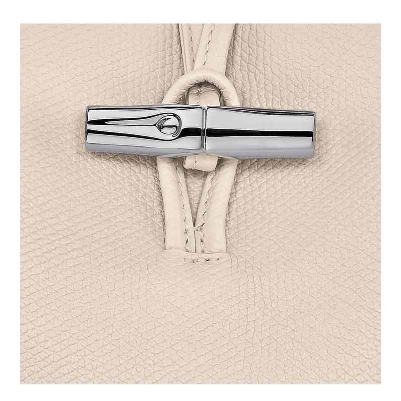 Women Longchamp Le Roseau Xs Bucket Bag Beige | Thailand-657PRLWZX