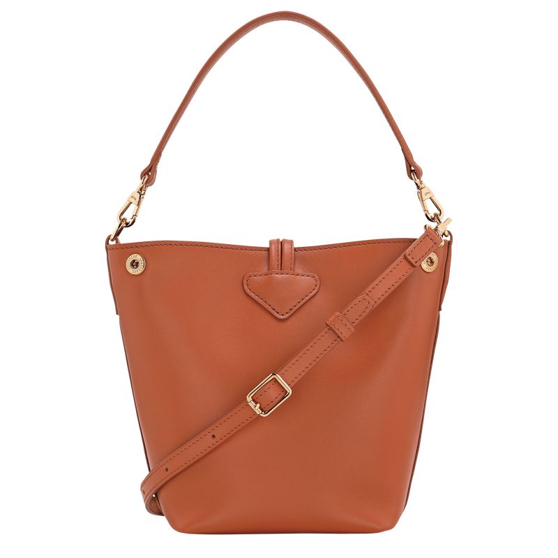 Women Longchamp Le Roseau Xs Bucket Bag Orange | Thailand-948WORBQM