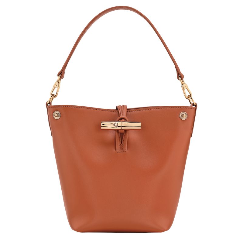 Women Longchamp Le Roseau Xs Bucket Bag Orange | Thailand-948WORBQM