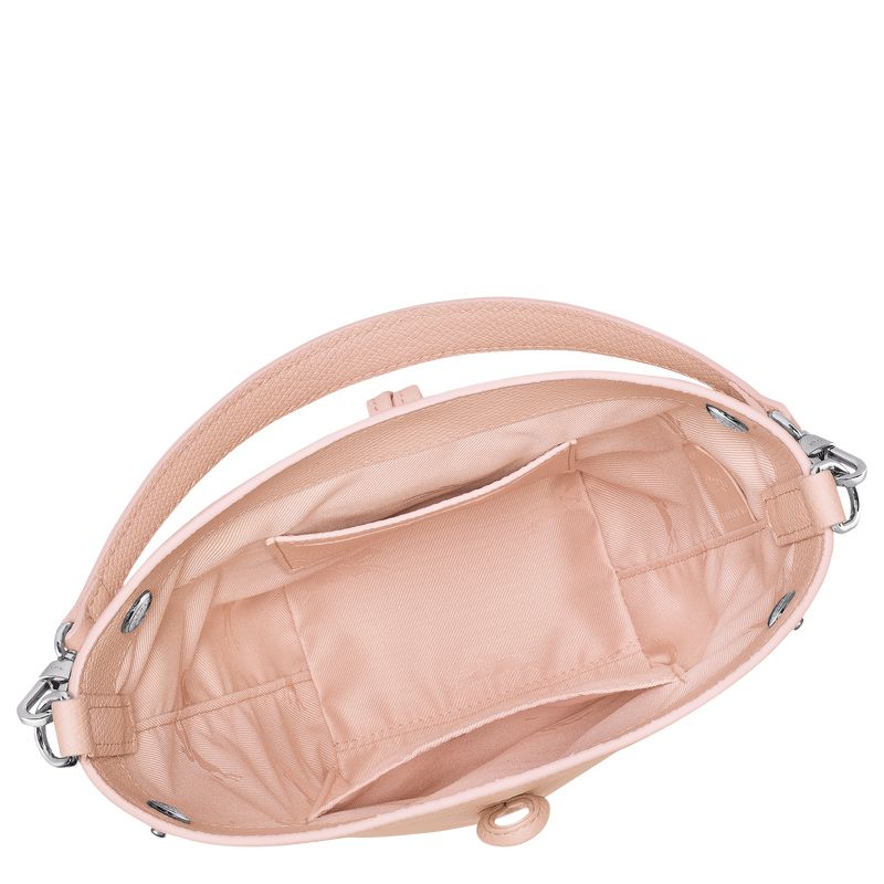 Women Longchamp Le Roseau Xs Bucket Bag Light Rose | Thailand-912ATUFOK
