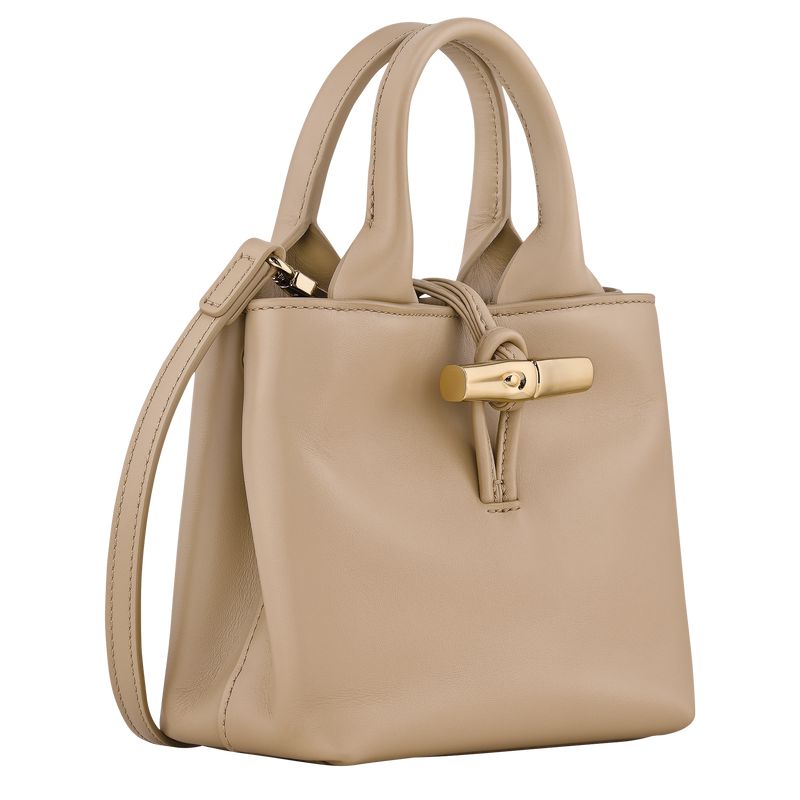 Women Longchamp Le Roseau Xs Handbag Beige | Thailand-245YWPRCG