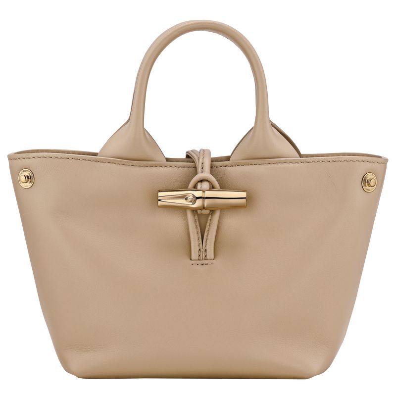 Women Longchamp Le Roseau Xs Handbag Beige | Thailand-245YWPRCG