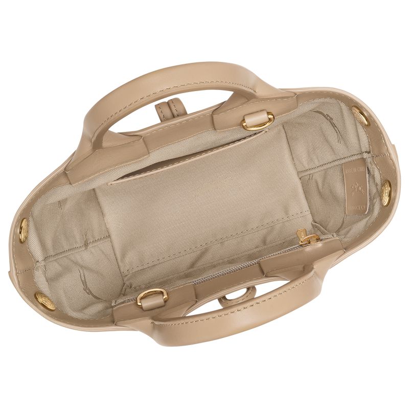 Women Longchamp Le Roseau Xs Handbag Beige | Thailand-245YWPRCG