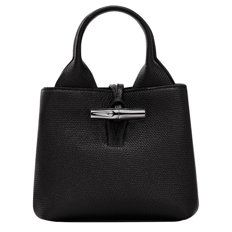 Women Longchamp Le Roseau Xs Handbag Black | Thailand-703UOSNAE