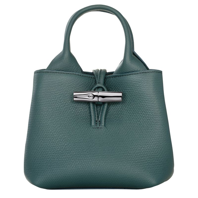 Women Longchamp Le Roseau Xs Handbag Blue Green | Thailand-254BLTDOE