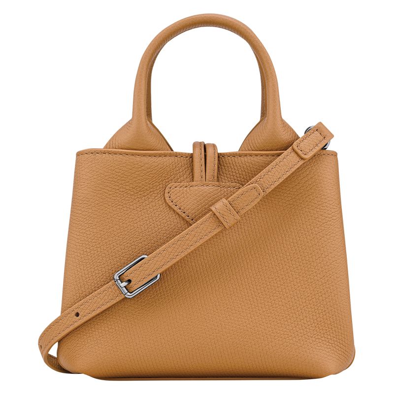 Women Longchamp Le Roseau Xs Handbag Brown | Thailand-640EKTUSY