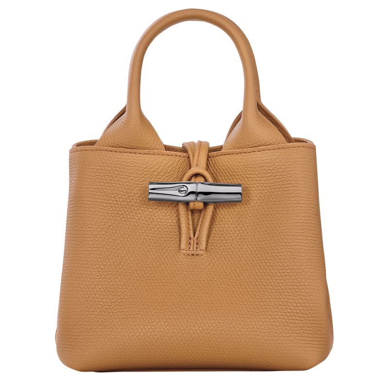 Women Longchamp Le Roseau Xs Handbag Brown | Thailand-640EKTUSY