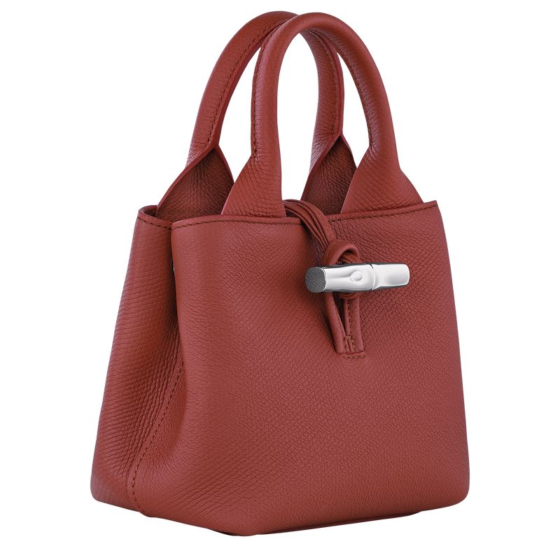 Women Longchamp Le Roseau Xs Handbag Brown | Thailand-549PEUTNZ