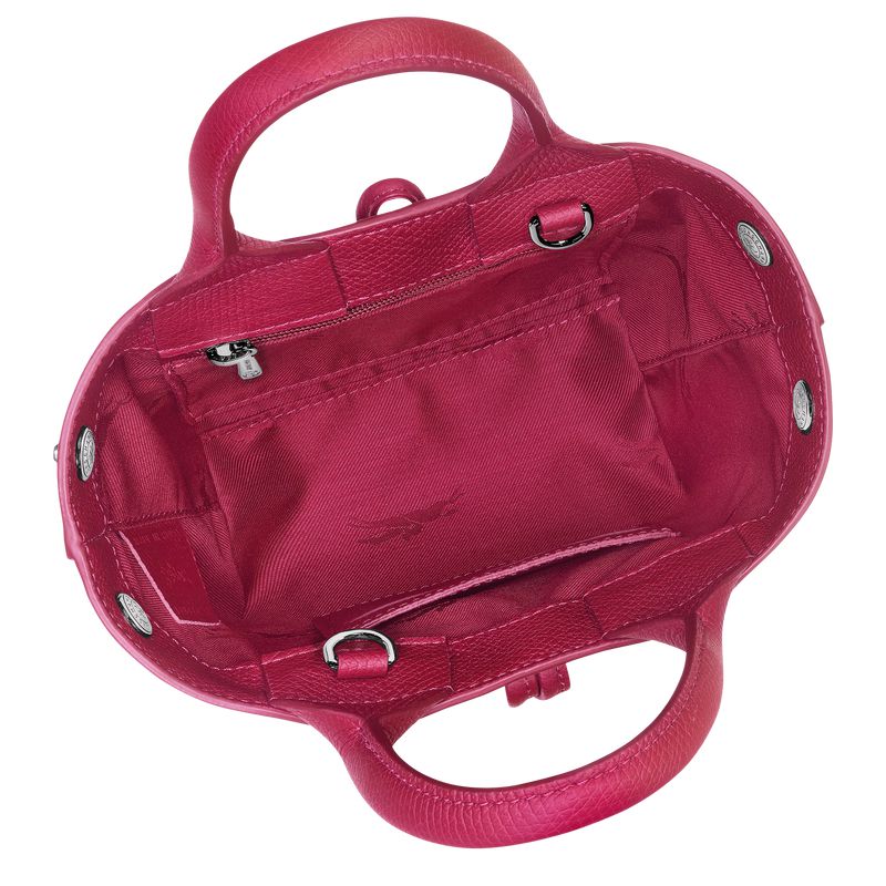 Women Longchamp Le Roseau Xs Handbag Dark Pink | Thailand-809RWYUTZ
