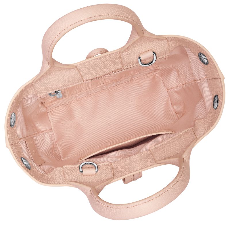 Women Longchamp Le Roseau Xs Handbag Light Rose | Thailand-481KNMVBD