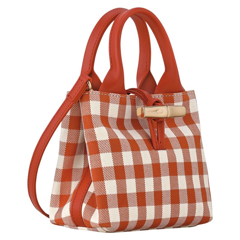 Women Longchamp Le Roseau Xs Handbag Orange | Thailand-379DVNESJ