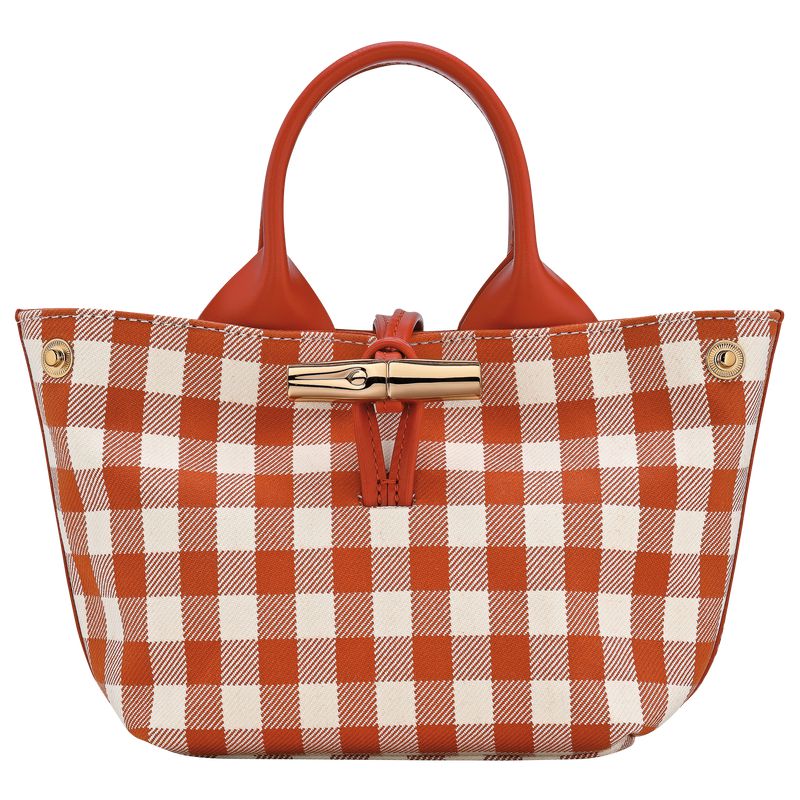 Women Longchamp Le Roseau Xs Handbag Orange | Thailand-379DVNESJ