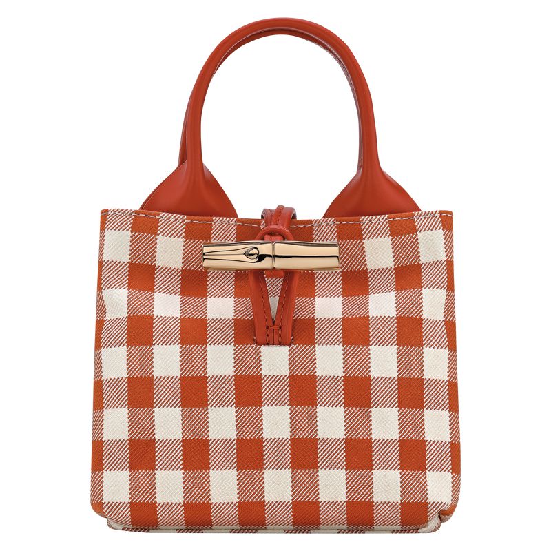 Women Longchamp Le Roseau Xs Handbag Orange | Thailand-379DVNESJ