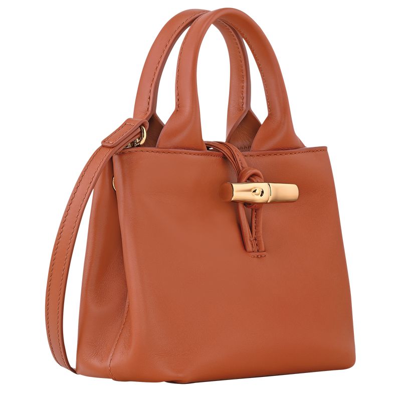 Women Longchamp Le Roseau Xs Handbag Orange | Thailand-961FUARBN