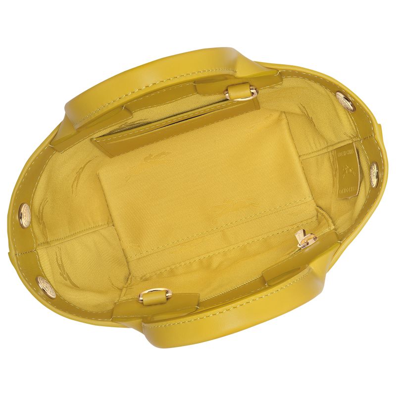 Women Longchamp Le Roseau Xs Handbag Yellow | Thailand-278EOATCV
