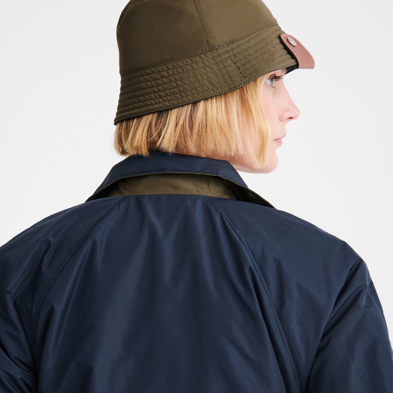 Women Longchamp Padded Blouson Jacket Navy | Thailand-963DNXRAO