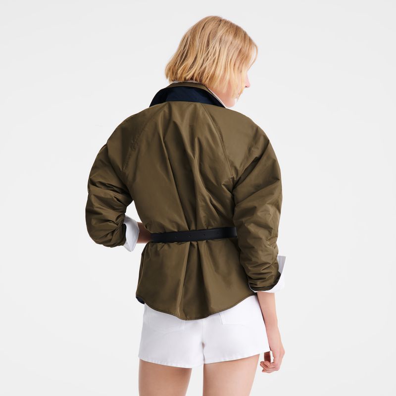 Women Longchamp Padded Blouson Jacket Navy | Thailand-963DNXRAO