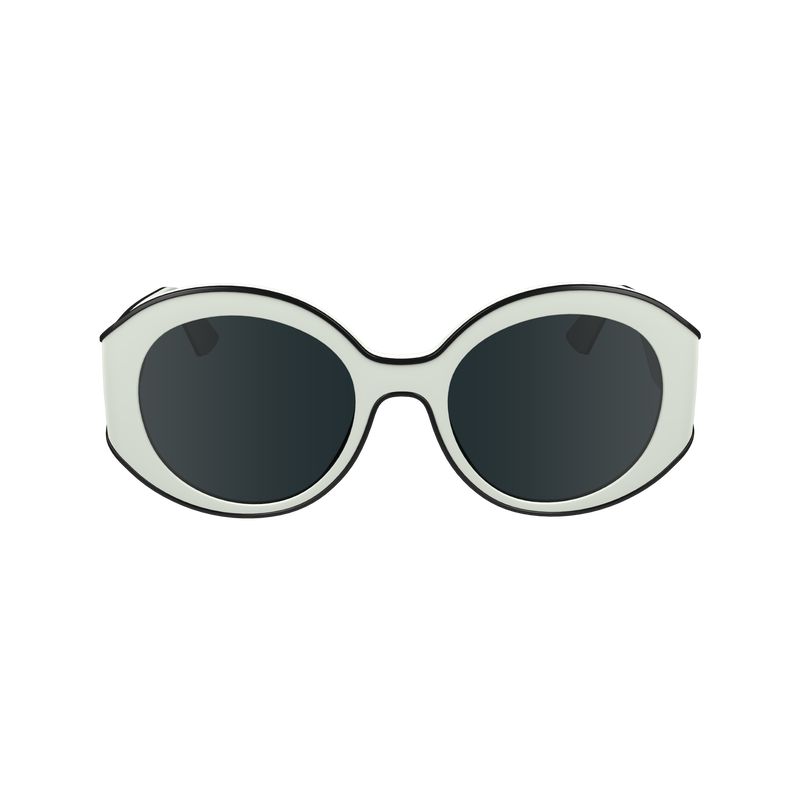 Women Longchamp Plant Based Resin Sunglasses White | Thailand-435YLUFNP