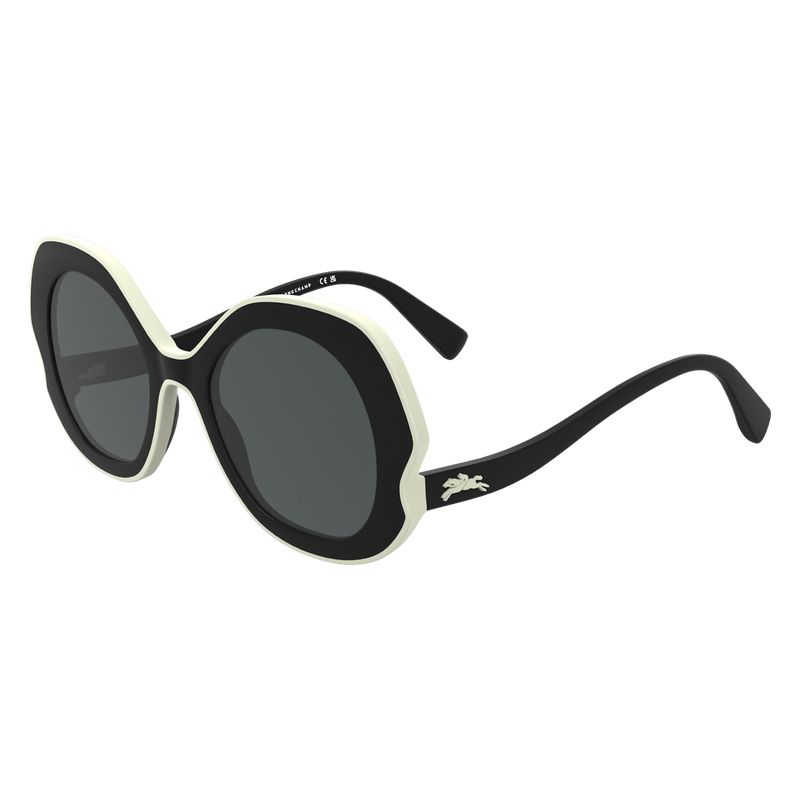 Women Longchamp Plant Based Resin Sunglasses Black | Thailand-671JRXWUO