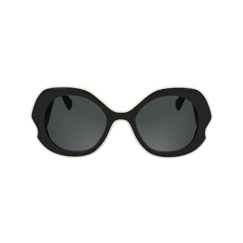Women Longchamp Plant Based Resin Sunglasses Black | Thailand-671JRXWUO