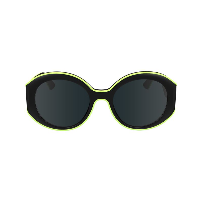 Women Longchamp Plant Based Resin Sunglasses Black | Thailand-935VNKEGR