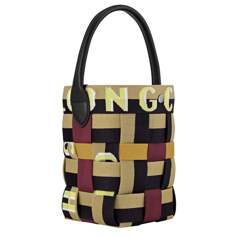 Women Longchamp Re-play Xs Bucket Bag Black | Thailand-681QZGSNT