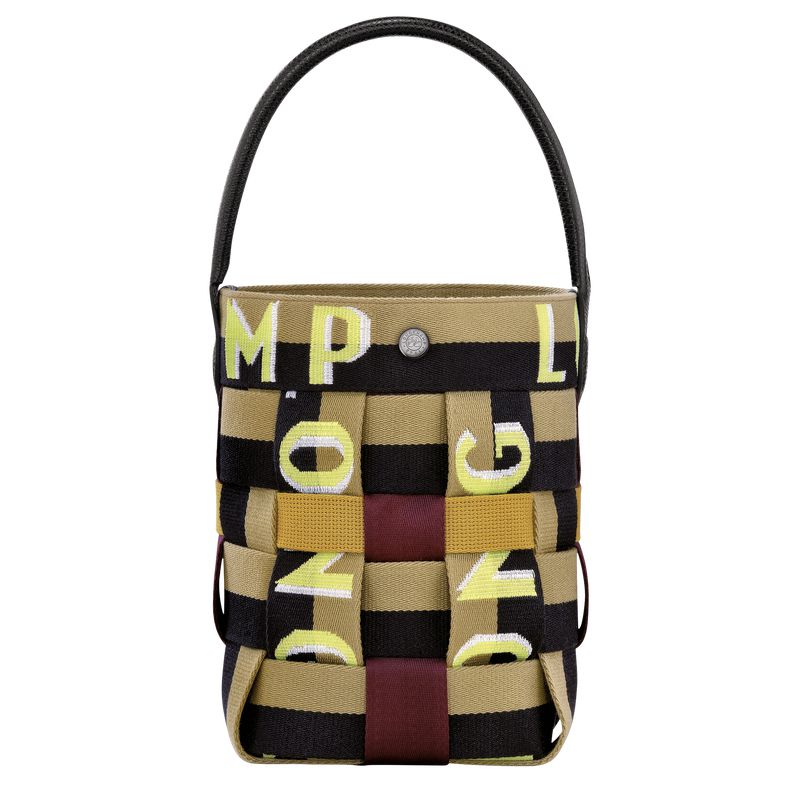 Women Longchamp Re-play Xs Bucket Bag Black | Thailand-681QZGSNT