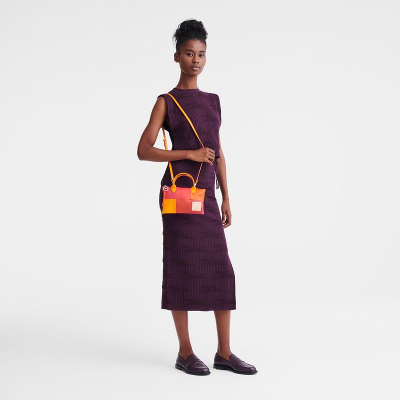Women Longchamp Re-play Xs Handbag Red / Orange | Thailand-298MVQKYC
