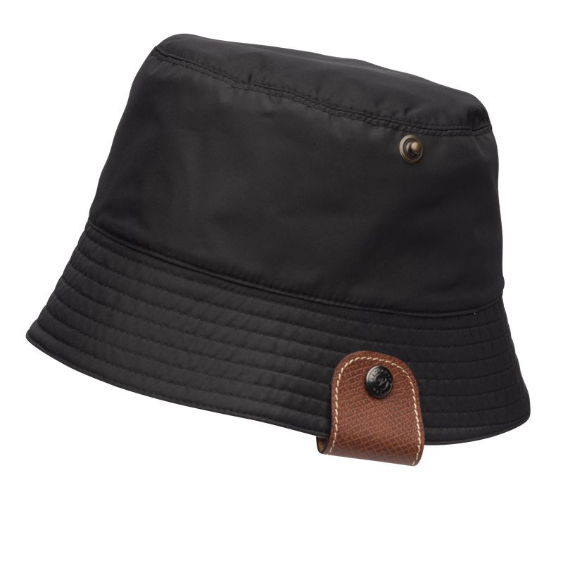 Women Longchamp Reversible Bucket Hat Black | Thailand-536EBNCAQ