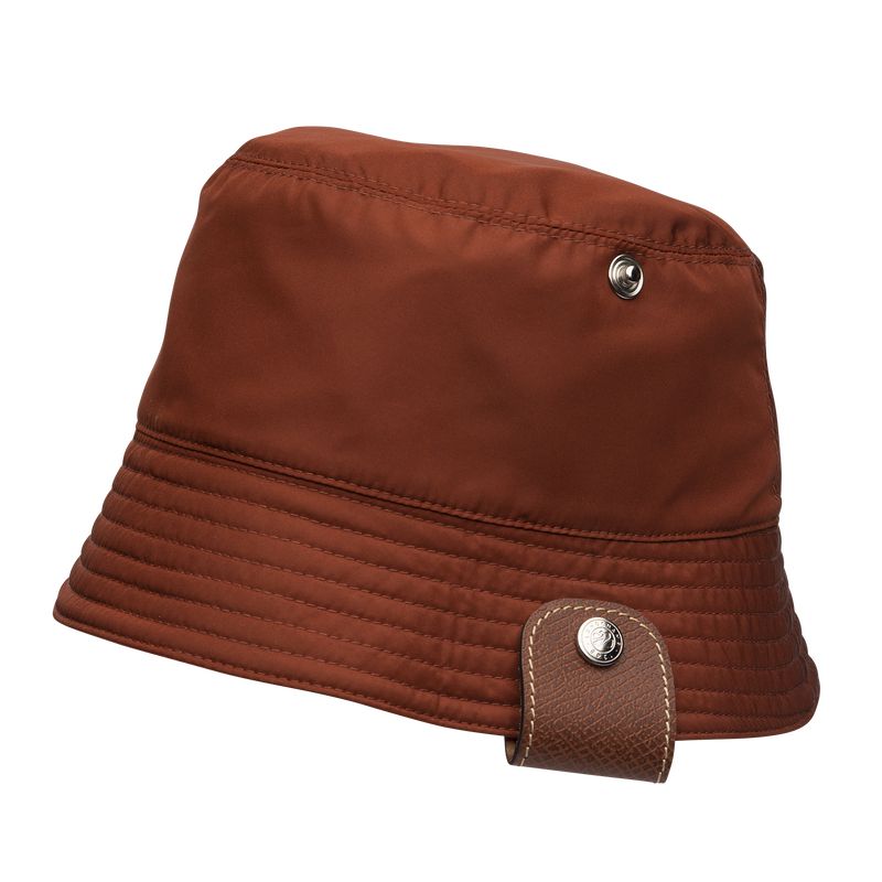 Women Longchamp Reversible Bucket Hat Brown / Pink | Thailand-372EFSZOX